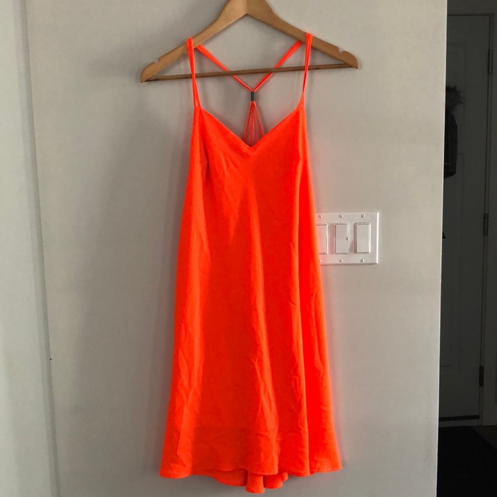 2/ $20 Summer neon orange dress